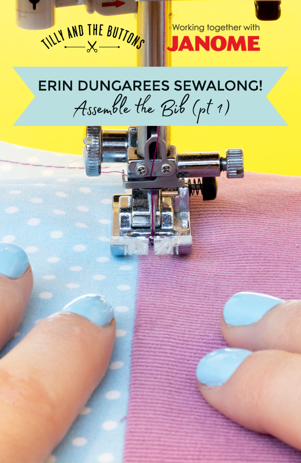 Erin Dungarees Sewalong: Assemble the Bib (Part 1)