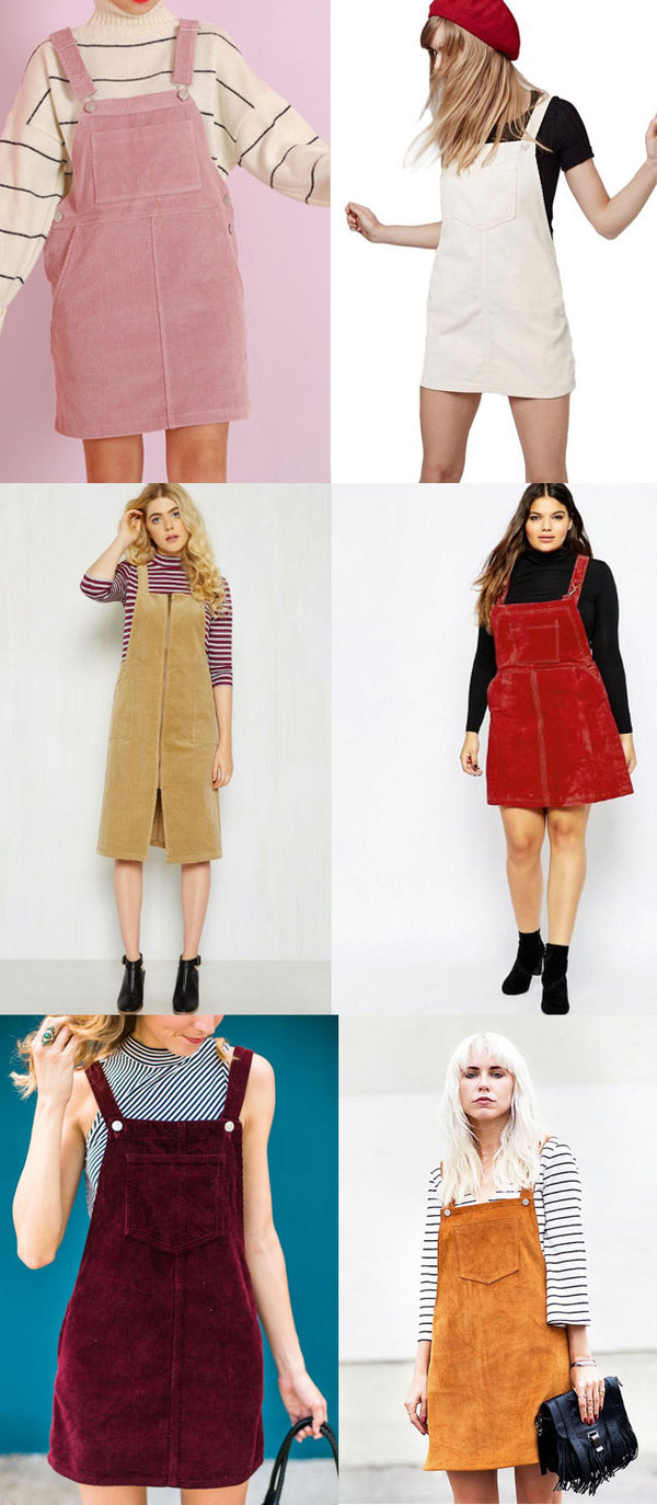 Inspiration for Sewing the Cleo Pinafore