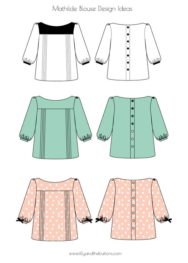 Designing Your Mathilde Blouse