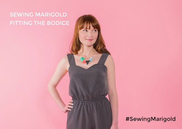 Sewing Marigold: Fitting the Bodice