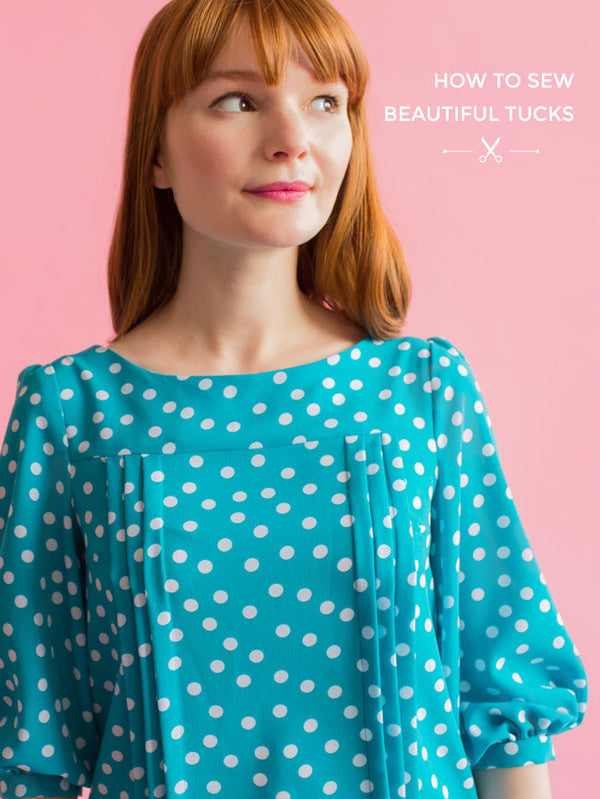 Sewing Beautiful Tucks