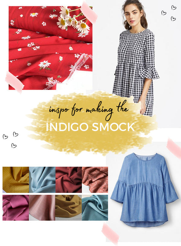 Inspiration and Fabrics For Making Your Indigo Smock