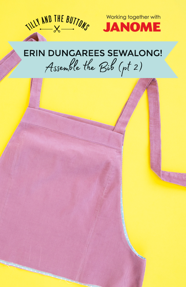 Erin Dungarees Sewalong: Assemble the Bib (Part 2)