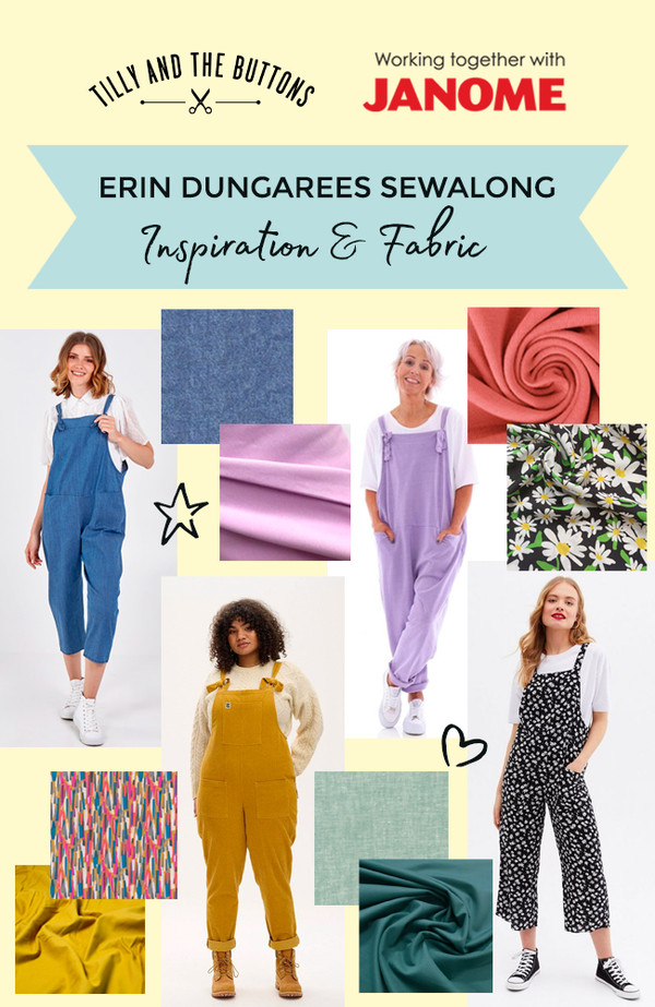 Erin Dungarees Sewalong: Gather Your Supplies & Sewing Inspiration